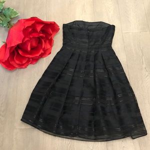 White House Black Market Strapless Cocktail Dress